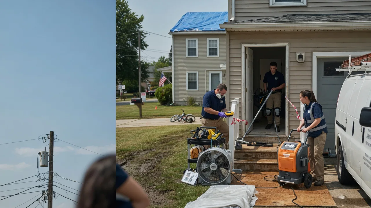 Water Damage Repair in Burtrum, MN near me